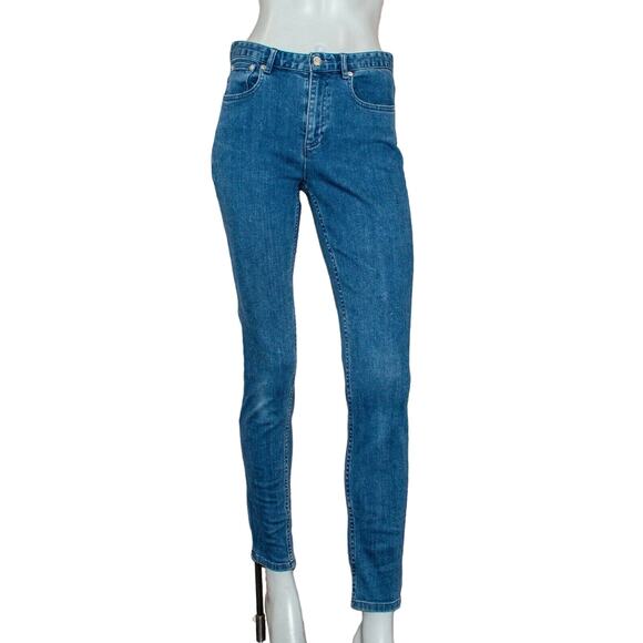 A.P.C. 5 pocket Skinny Denim Jeans Blue Wash Women's 27 - Picture 1 of 12